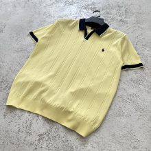 پولوشرت زرد لیمویی زنجیری Polo